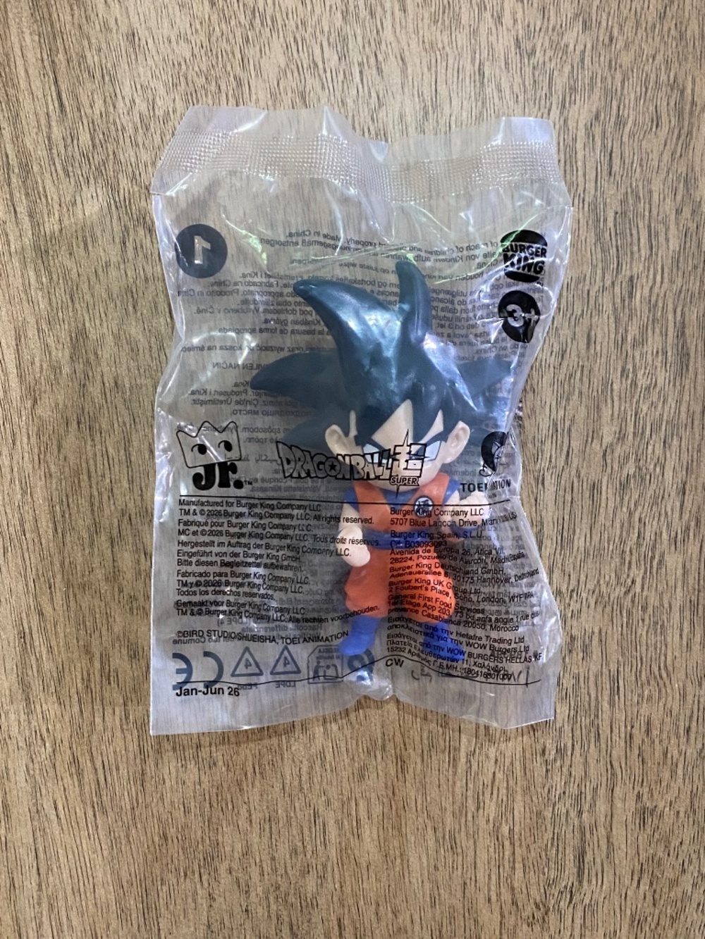 Goku 2026 Burger King x Dragon Ball Z Kids Meal Toy